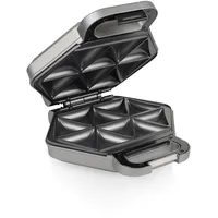 Princess Samosa und Snack-Maker - Backfläche von 24,5 cm x 19 cm - 10 Snacks pro Sitzung - Überhitzungsschutz - Geeignet für den Campinggebrauch - 700 W 01.123002.01.001