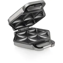 Princess Samosa und Snack-Maker - Backfläche von 24,5 cm x 19 cm - 10 Snacks pro Sitzung - Überhitzungsschutz - Geeignet für den Campinggebrauch - 700 W 01.123002.01.001