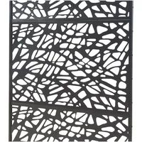 casa.pro Indoor Trennwand 200 x 100 x 50 cm Schwarz