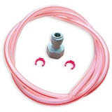 ich-zapfe Bierschlauch John Guest komplett - 3/8` und 5/8` Aufschraub-Verbinder