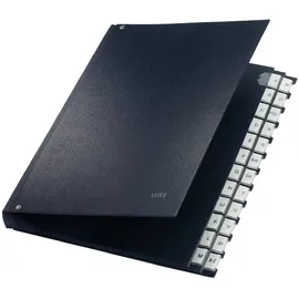 Leitz Pultordner DIN A4 24 Fächer Schwarz