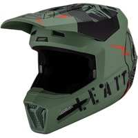 Leatt 2.5 Motocross Helm, schwarz-grün, Größe M