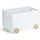 Zeller Spielzeugkiste Zeller 50 x 36 x 30 cm MDF/Kiefer weiß