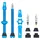 Wolf Tooth Tubeless Ventile 60 mm Aluminium blau
