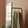 [en.casa] Garderobenspiegel Saden 165 x 40 x 51 cm Schwarz