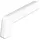 Sarei PVC-Seitenteile Weiß 26 cm 2 Stück