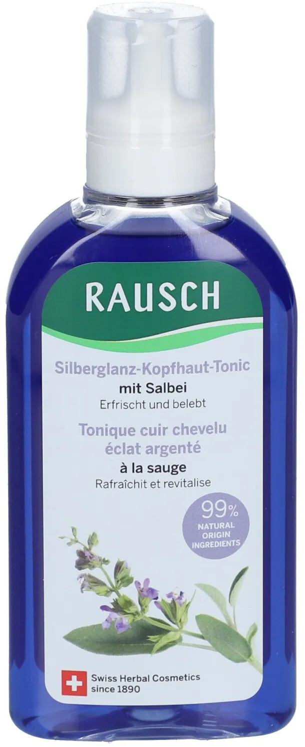 Rausch Silberglanz-Kopfhaut-Tonic mit Salbei