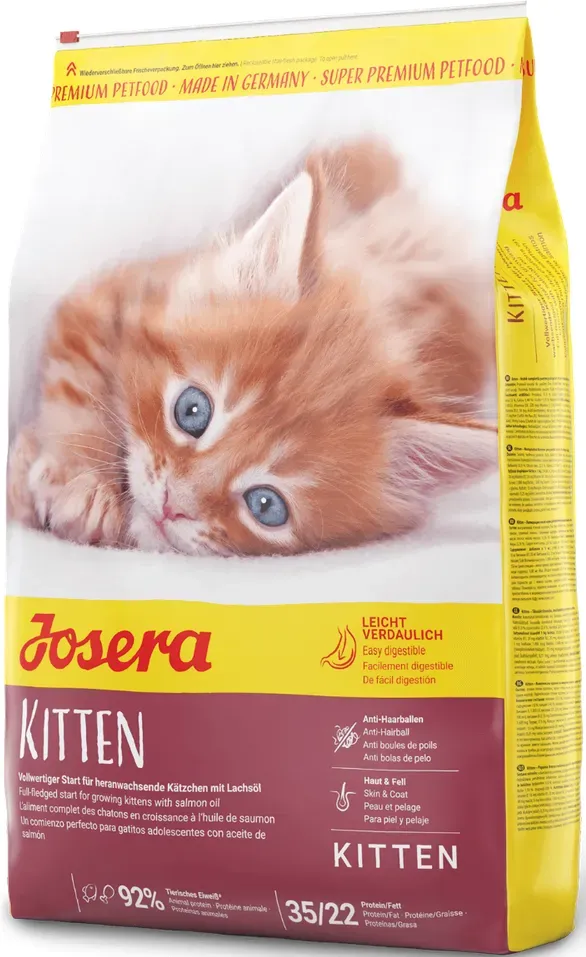 Josera Kitten 10 kg + Josera Kitten 400g -2% biliger (Mit Rabatt-Code JOSERA-5 erhalten Sie 5% Rabatt!)