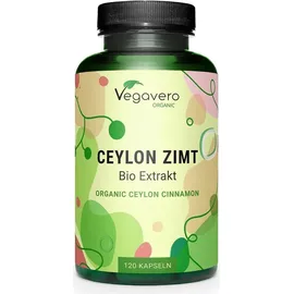 Vegavero Ceylon Zimt Extrakt Kapseln 120 St.