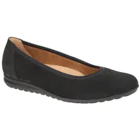 Gabor 72.620 Ballerinas / Damen, Halbschuhe - Slipper schwarz