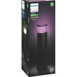 Philips Sockelleuchte Kunststoff 40,0 cm inkl. LED 350 lm schwarz