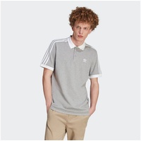 Adidas adicolor Classics 3-Streifen Poloshirt Medium Grey Heather S