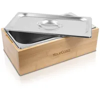 Yourcasa Biomülleimer 4 l Weiß