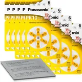 Panasonic PR10/230 (PR70) 6er Blister Hörgerätebatterie