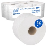 Scott Control Jumbo-Toilettenpapier weiß – 2-lagig