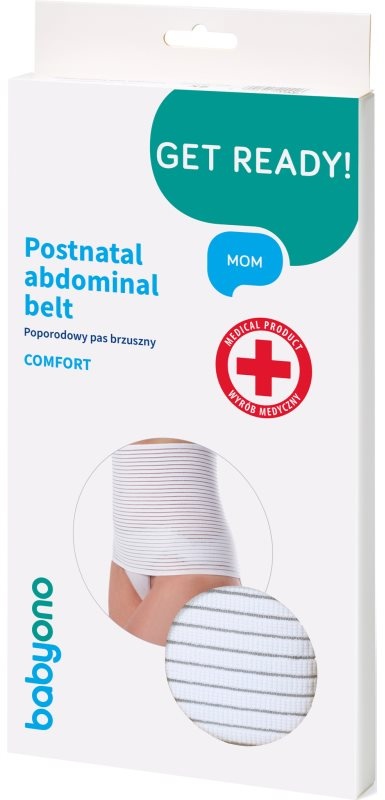 BabyOno Postnatal Abdominal Belt Comfort Rückbildungsgürtel XL 1 St.