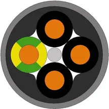 Lapp ÖLFLEX® SMART 108 Steuerleitung 2 x 0.75mm2 Grau 18020099/1000 1000m