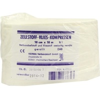 Kerma Verbandstoff GmbH ZELLSTOFF VLIES-KOMPRESSEN 10CMx10M GEROLLT