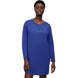 Triumph Nachthemd "Nightdresses NDK LSL 04", Damen, Gr. 38, N-Gr, silence, Jersey, Obermaterial: 100% Baumwolle, kniefrei, Rundhals, Kleider Nachthemd, weich, atmungsaktiv, langärmelig