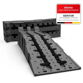 GENTOR Auffahrrampe 2er Set bis 5 Tonnen