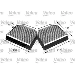 Valeo Filter, Innenraumluft [Hersteller-Nr. 715621] für Mercedes-Benz