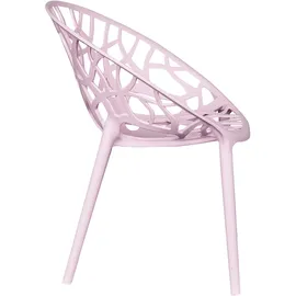 LC Garden Vomo Gartenstuhl Stapelstuhl 1 St. rosa