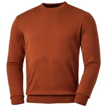 Royal Spencer Rundhalspullover orange M
