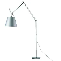 Artemide - Tolomeo Mega Stehleuchte Ø420 Grau Satin/Alu - cm