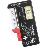 kraftmax Batterietester mit LCD-Display