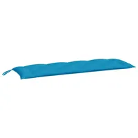 VidaXL Gartenbank-Auflage Hellblau 150x50x7 cm Oxford-Gewebe