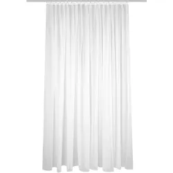 Gardine HEINE HOME Gr. 3, weiß, B:300cm H:245cm, Polyester, Gardinen