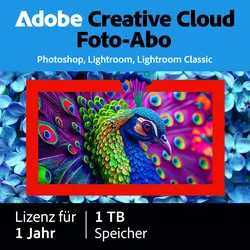 Adobe Foto-Abo | 1 Jahr | 1000 GB Cloud-Speicher