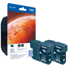 Brother LC1100HY-BK schwarz 2er Pack