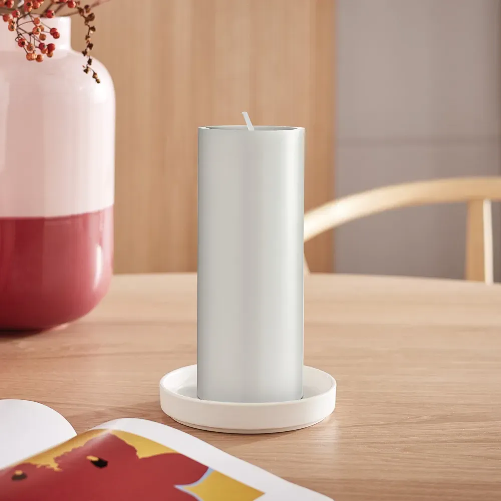 ENGELS ORIGINAL Stumpen - verschiedene Farben und Größen - Ø 8 H 20 cm / Leinen