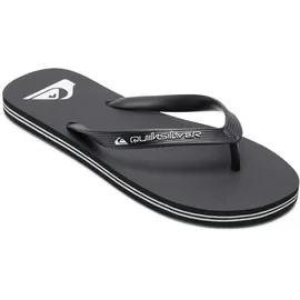 QUIKSILVER Zehentrenner 'Molokai' / Schwarz,Weiß - 44