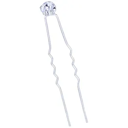 A & A Haarnadeln Strass silber