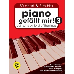 Piano gefällt mir! 50 Chart und Film Hits – Band 3 mit CD, Sachbücher