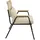 Svita Loungesessel THEA Polyester 62 x 83 x 66 cm Beige mit Kissen