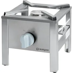 Stalgast Edelstahl Gas-Hockerkocher STANDARD - G30, 340x640x340 mm (BxTxH)