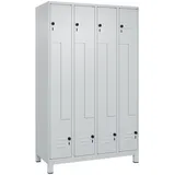 C+P Classic PLUS Z-Spind 120 x 50 x 195 lichtgrau