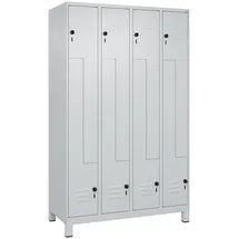 C+P Classic PLUS Z-Spind 120 x 50 x 195 lichtgrau