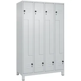 C+P Classic PLUS Z-Spind 120 x 50 x 195 lichtgrau