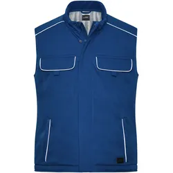 Winter Workwear Softshellweste - Farbe blau - Größe L