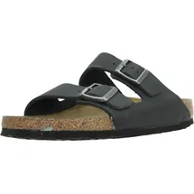 Birkenstock Arizona Nubukleder geölt schwarz  40