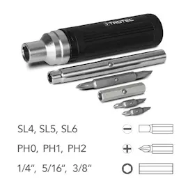 Trotec 9-in-1 Ratschenschraubendreher