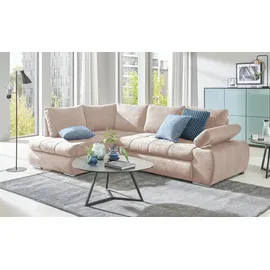 Switch Eckcouch Flachgewebe 3-Sitzer Blau
