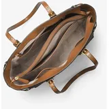 Michael Kors Shopper Voyager Medium MF TZ Tote MK Signature Brown Braun Damen