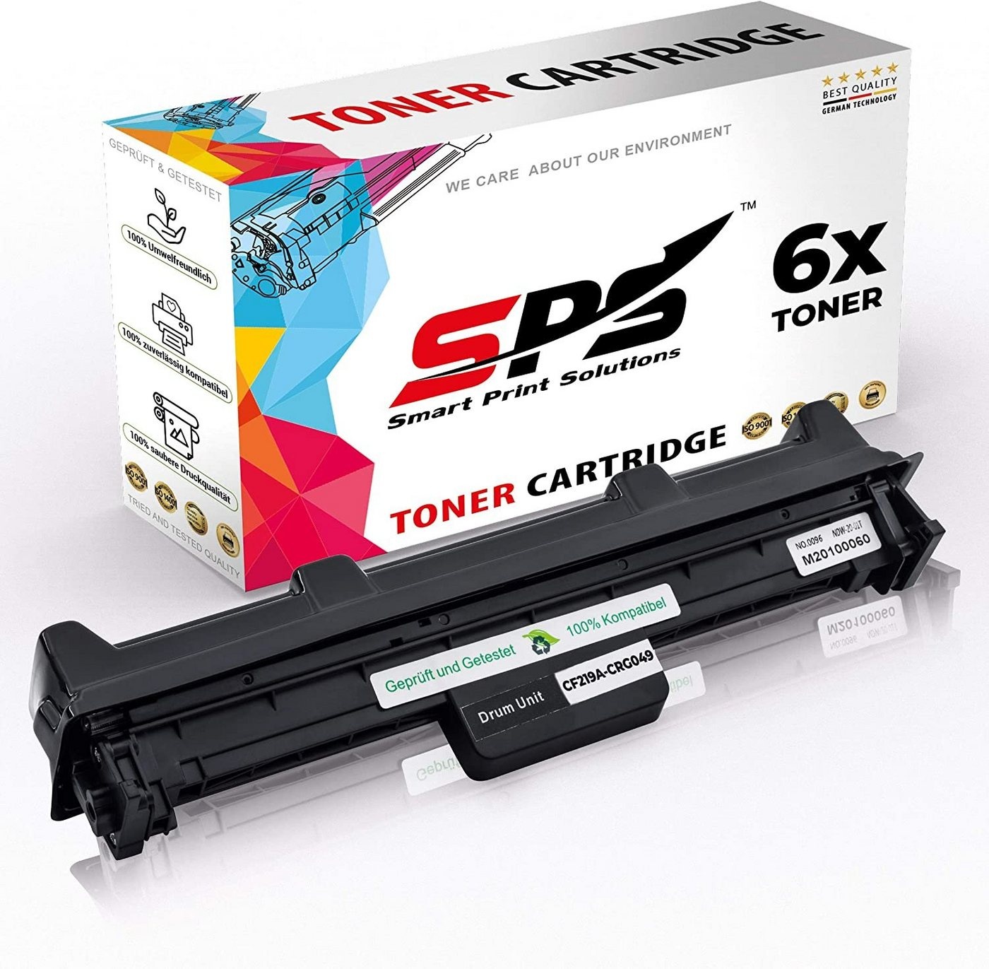 SPS Tonerkartusche Kompatibel für HP Laserjet Pro MFP M130A 19A CF219, (6er Pack)