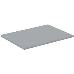 Ideal Standard Connect Air Holzkonsole E0848EQ 60,4x1,8x44,2cm, hellgrau glänzend/weiß matt
