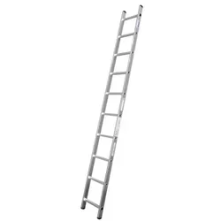 Krause Sprossen-Anlegeleiter »CORDA« 10 Sprossen grau, 35x280 cm